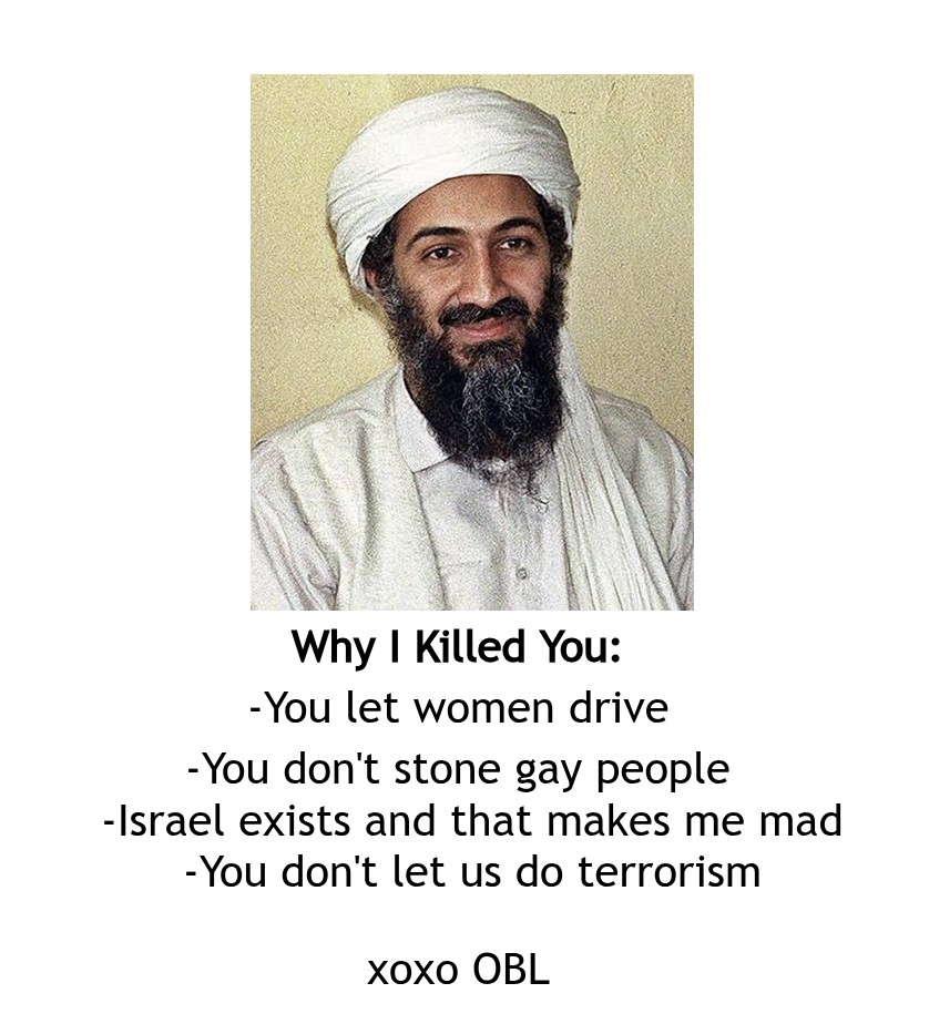 JoeMcCarthy2tan's tweet photo. TikTok: "As a Progressive, Bin Laden's letter was really right about everything"

Bin Laden's Letter: https://t.co/MHI0sjFUXi