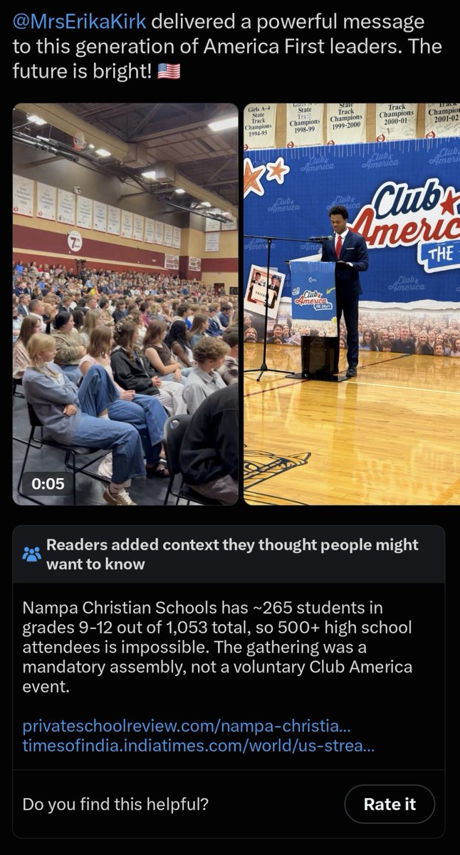 CandaceGuardian's tweet photo. OMG TPUSA got COMMUNITY NOTED (again) https://t.co/rXgsoBKoxg