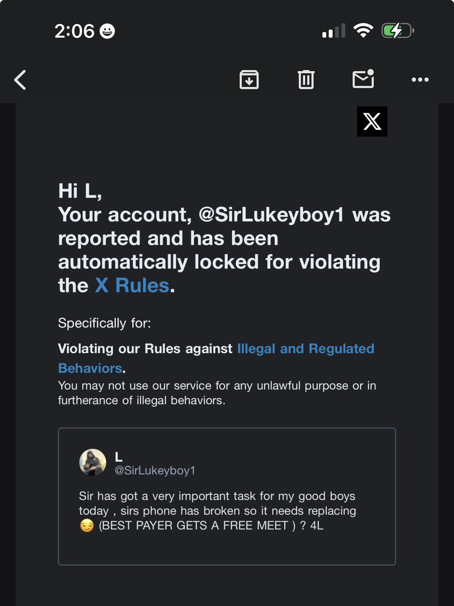 SirLukeyboy2's tweet photo. Trying to close my main account down pig 🤦‍♂️ 

Get following this acc asap ✅ https://t.co/mkJJnIOqLJ