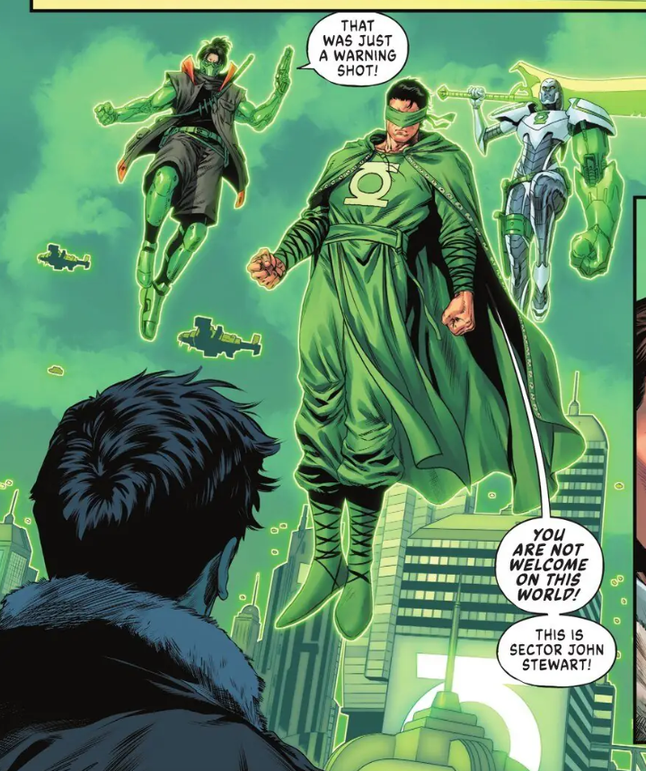Super_HunTTer's tweet photo. DC Discord's Green Lantern channel reminded me of the random JayKyle pairing in Dark Crisis!!
I haven't even read that event yet but I just love the idea and that someone at DC remembered that these two were together for a time 🥺
bring them back to me!!!! https://t.co/U7Cz8Gb8Av