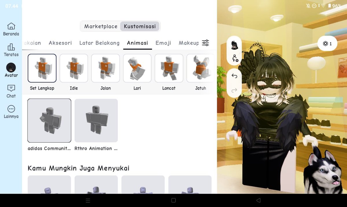 movbid's tweet photo. WTS akun roblox pemakaian pribadi limit 10kr

— pem cewe age 21+ bisa riset
— Safe akun prib anti hb mostly buat main vd
— reg indo marketplace murah
— limit send 5k/10kr
— vd lv 54, 99nitf 700+ 3 class, fish it lv 300 detail dibawah

Price dm | t. Wts wtb akun roblox robux https://t.co/95mVaUc8YN