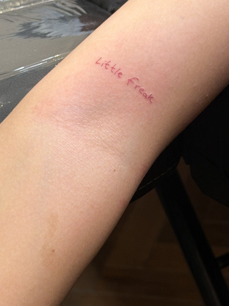Moshe1Rachel's tweet photo. Btw guys (I’m talking to my self) but I got my fav song aka little freak TATTOOED 
Wembley n1 2023 you’ll be remembered https://t.co/hWmRpcVZeO
