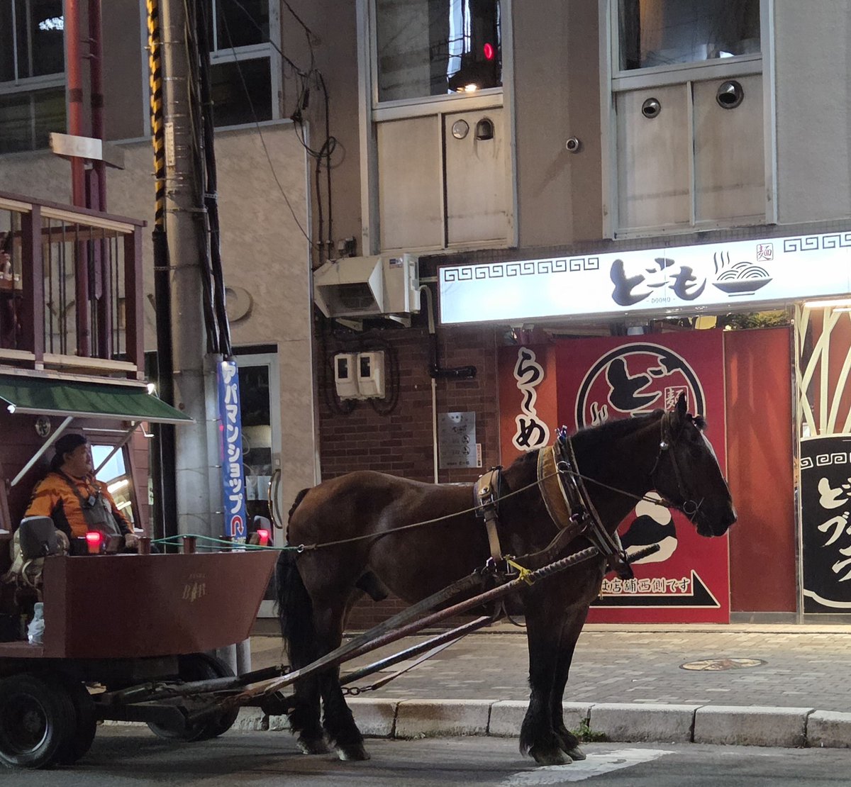 kakeru198's tweet photo. 昨晩は街中で馬車BARさんをお見かけしました✨

皆さんカメラを向けていて相変わらずの人気を感じました🐴

こちらも大人気！
おけばんばくんに投票しました🐴✨

世界ご当地キャラグランプリ（WEB）で応援中！

#世界ご当地キャラグランプリ
#応援投票
#おけばんばくん https://t.co/9Iyjhm3GID https://t.co/sSPnuFWqjk