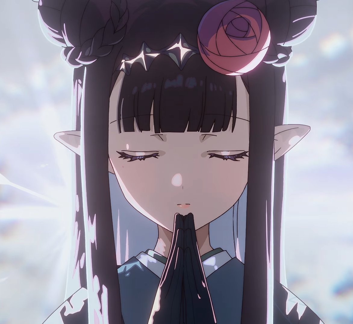 HaiSpleenDesu's tweet photo. there are SO many shots of Ina in the Abyssal Hymn where she looks so unbelievably beautiful I can't help but cry 🥹 I love her so much 😭😭😭 https://t.co/PXRT64DPhh