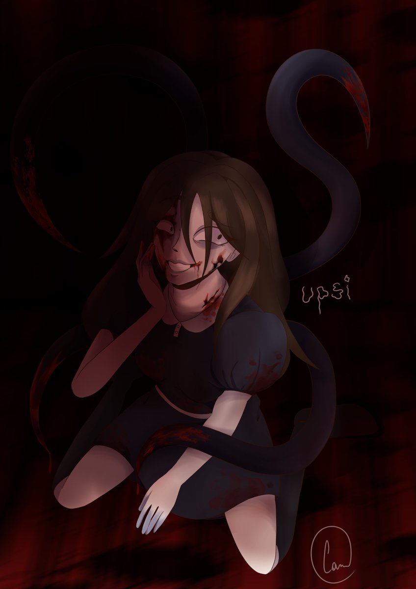 Rat_M1la's tweet photo. Quise redibujar una ilustración que hice en 2020 y me gusta ver cuanto he avanzado...a pesar de que es una excusa para dibujar sangre jsjsjs
#drawing #oc https://t.co/9yQVRXmtJH