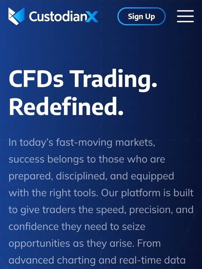 ImagesReaction's tweet photo. 🚨⚠️ #CUSTODIANX — STAY ALERT

🛑 Restricted access to funds, unexpected fees, or unclear account requirements may indicate potential risks. 🔎 Verify the platform and its operators independently before taking further action.

❌ Do not send additional funds https://t.co/6YfIH0pfoz