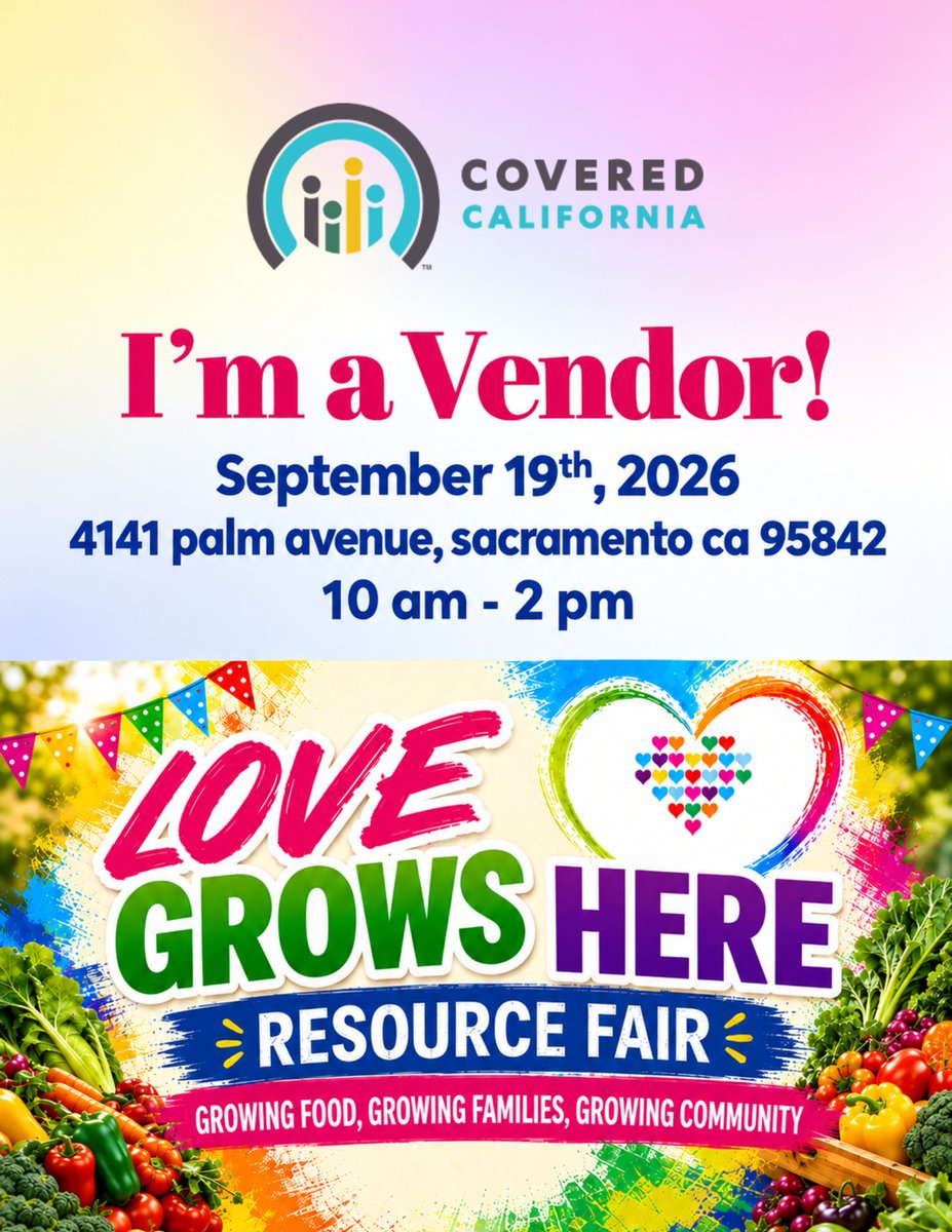 loveactionint's tweet photo. Welcome @CoveredCA to Love Grows Here! Stop by to learn about health coverage options and resources for you and your family. #LoveActionInt https://t.co/sMdXWuTXop