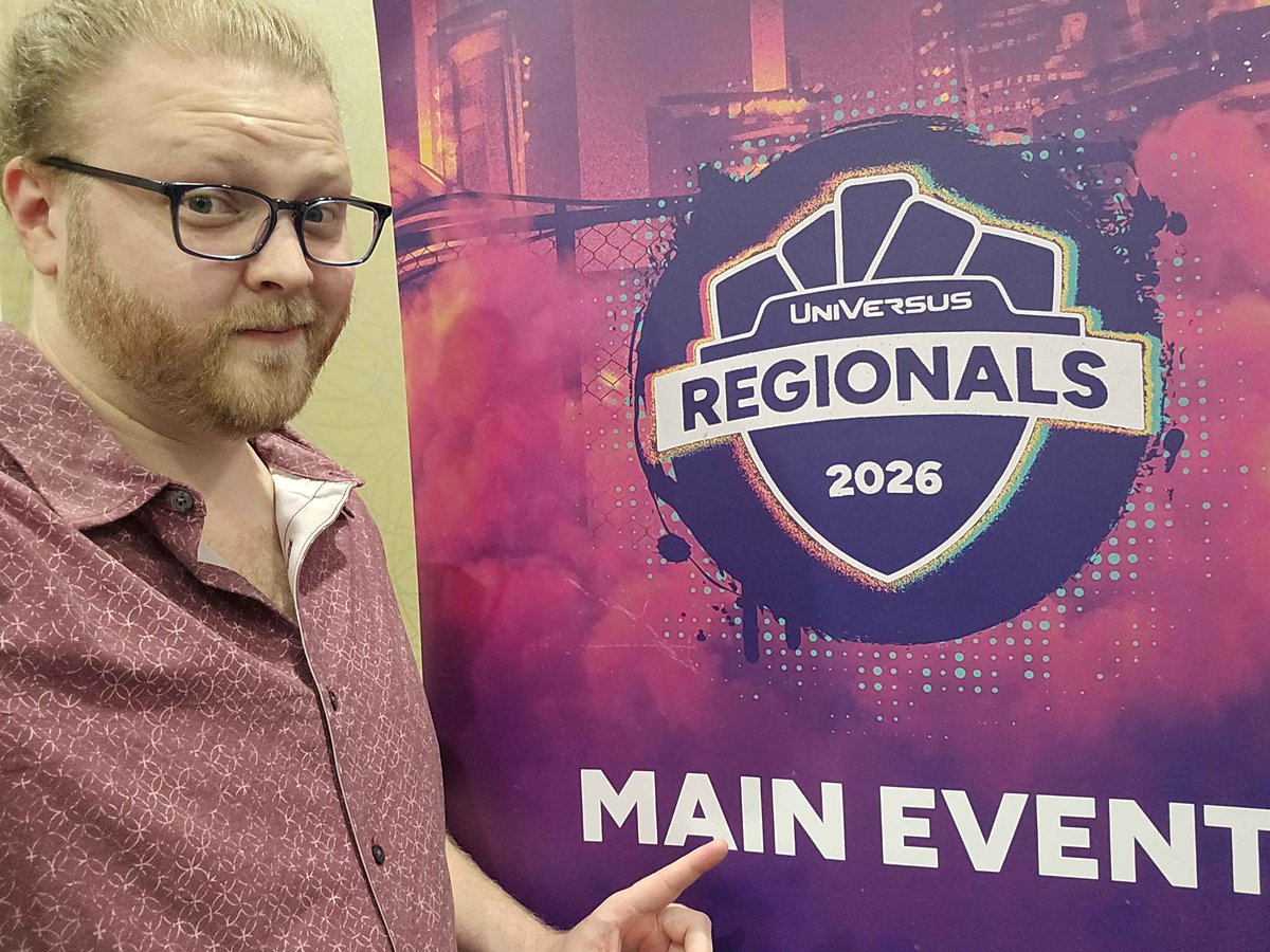 UniVersusCCG's tweet photo. That’s a wrap on Day 1 here in Atlanta, but we’re just getting started😎
Tune back in tomorrow for the UniVersus main event and more content to come🙌 https://t.co/HeHOS4XvqM