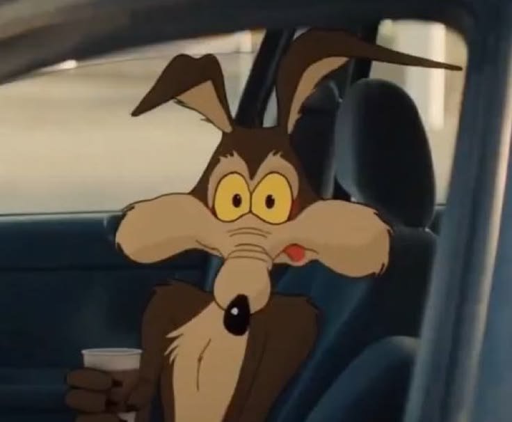 Josefapizzahero's tweet photo. Ns nada d los looney toons y quizás va a ser una mafufada lo q diré, pero a simple vista el coyote se parece a Petey 

Ambos persiguen y tienen un oponente,pero siempre fallan d forma carismatica y ridicula

Y los 2 tienen un ship gay enemies to lovers <3
#dogman #coyote_vs_acme https://t.co/WOj1YfgIJf