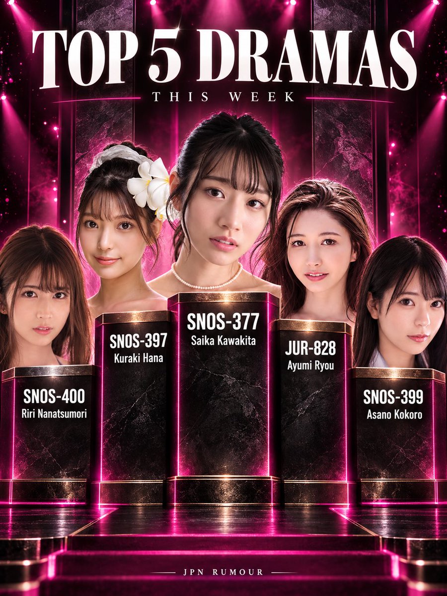 jpnrumour's tweet photo. Top 5 Japanese Dramas this week https://t.co/N5GWJm0mfc