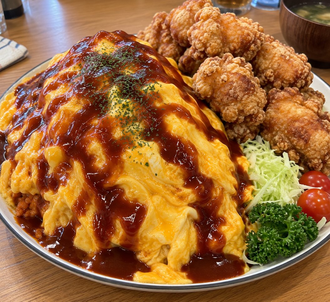 NBenmaran85901's tweet photo. 30歳独身女が作るやけくそオムライス。 https://t.co/dvKSLwsRWI