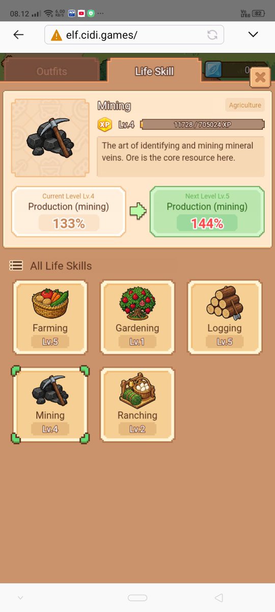Supr899's tweet photo. Salam Hangat Warga #CiDiGames.
Bulan ini tercapai menaikkan Satu tingkatan LifeSkill Logging &amp; Mining,
Beberapa hari lagi fokus menaikan Farming. Semangat,Semangat..💪💪.
@asher_cidigames
@PlayCiDi https://t.co/ZAdi0nE8DB