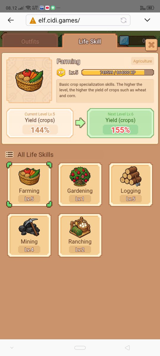 Supr899's tweet photo. Salam Hangat Warga #CiDiGames.
Bulan ini tercapai menaikkan Satu tingkatan LifeSkill Logging &amp; Mining,
Beberapa hari lagi fokus menaikan Farming. Semangat,Semangat..💪💪.
@asher_cidigames
@PlayCiDi https://t.co/ZAdi0nE8DB