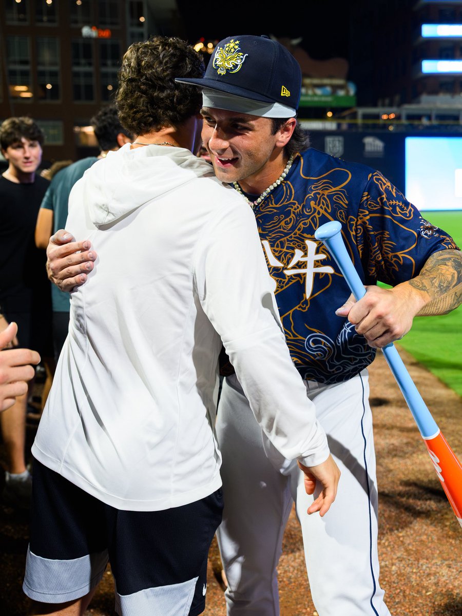 DukeBASE's tweet photo. MVP &amp; CHAMPION of the @MLBXofficial Home Run Derby 🔥🔥🔥🔥🔥 https://t.co/zZbnsTqxMF