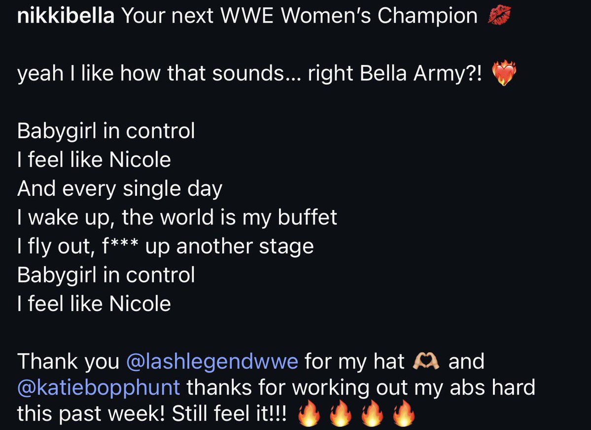 thebellasfave's tweet photo. you’ve been warned 😌 @ImChelseaGreen 

#SmackDown #FridayNightBella 💋 https://t.co/G9uqaCnMFU