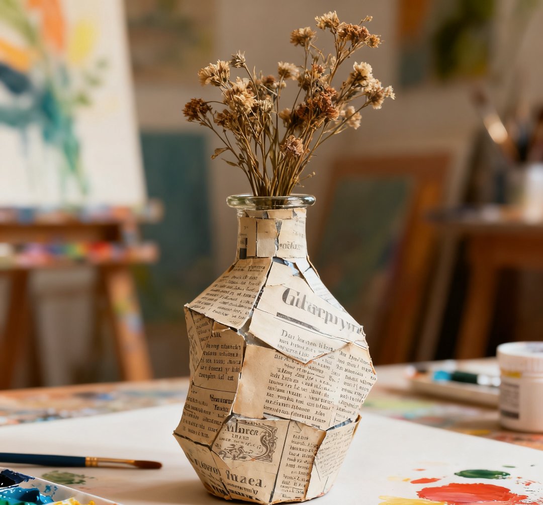 cebuceka's tweet photo. Turned an old glass jar into a stylish pen holder with some twine and acrylic paint—small upgrade, big daily win! https://t.co/OLoVUuz7Jz