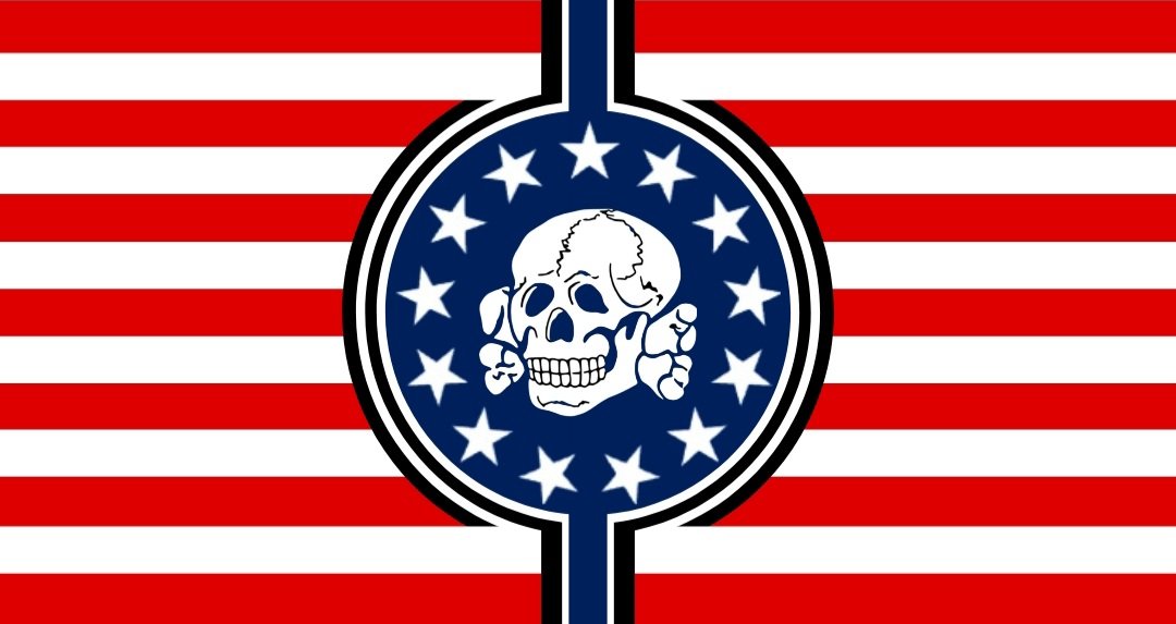 Donduckwaffen's tweet photo. 1776 meets national socialism https://t.co/8usl7SbB2a