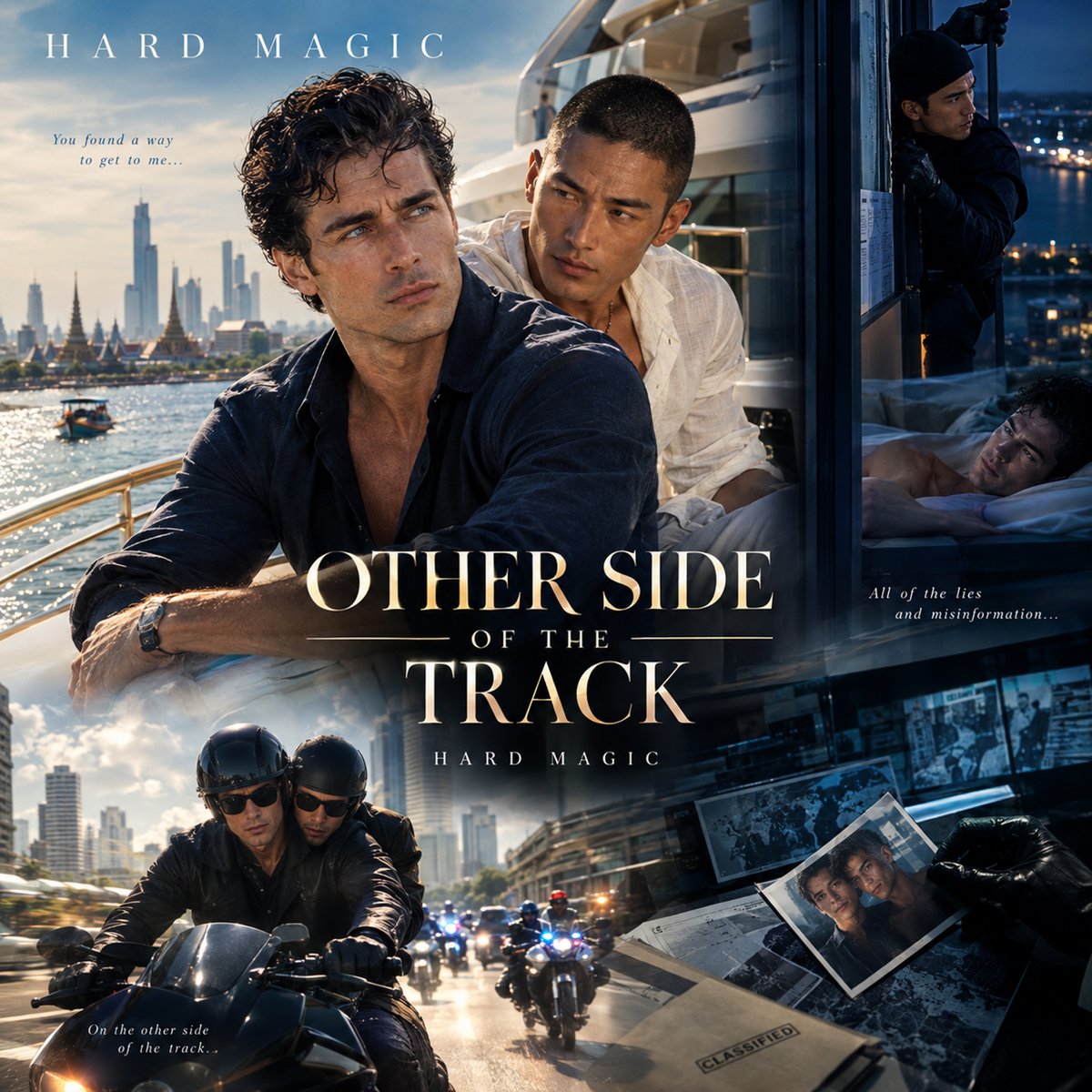 Isadar's tweet photo. 🎵 Two people working for opposite sides. Each trying to steal secrets from the other. Both playing a dangerous game. Somewhere in the middle of all that, maybe something else is happening between them.😉🎧 “Other Side Of The Track” — streaming everywhere
https://t.co/3DNPIz7rHn https://t.co/ZL8ixaz7yX