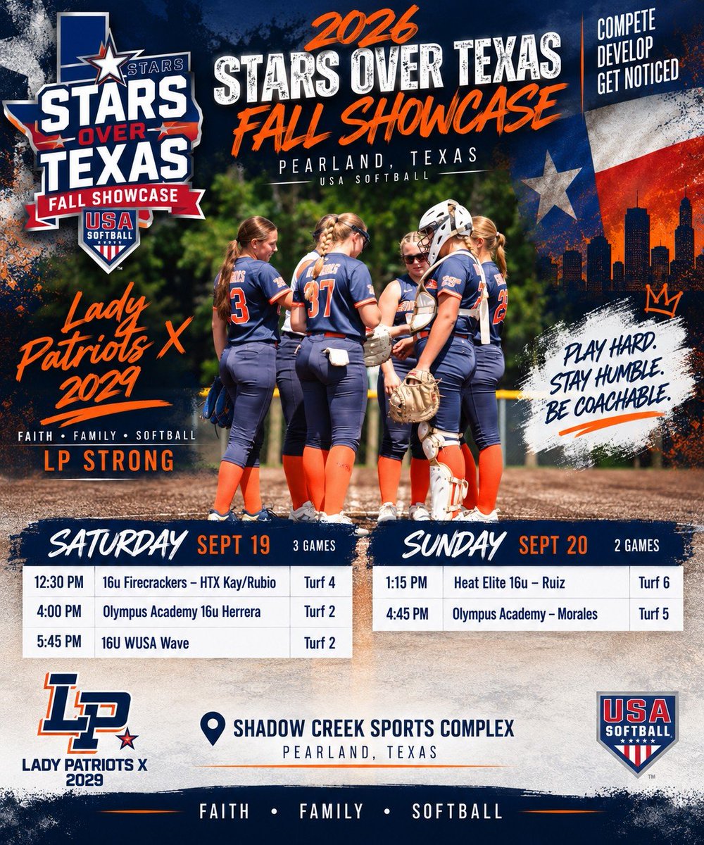 EmmalynFrazier's tweet photo. Can't wait to play this weekend with my teammates! Let's Go! 
#playhard
#stayhumble
#Faith1stalways https://t.co/lopXwW6bqk
