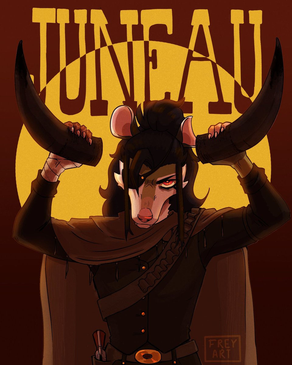 FreyArt7's tweet photo. And last but not least ✨Juneau✨ que fue un regalito pq moría por dibujarla https://t.co/pEqhQgkcWd
