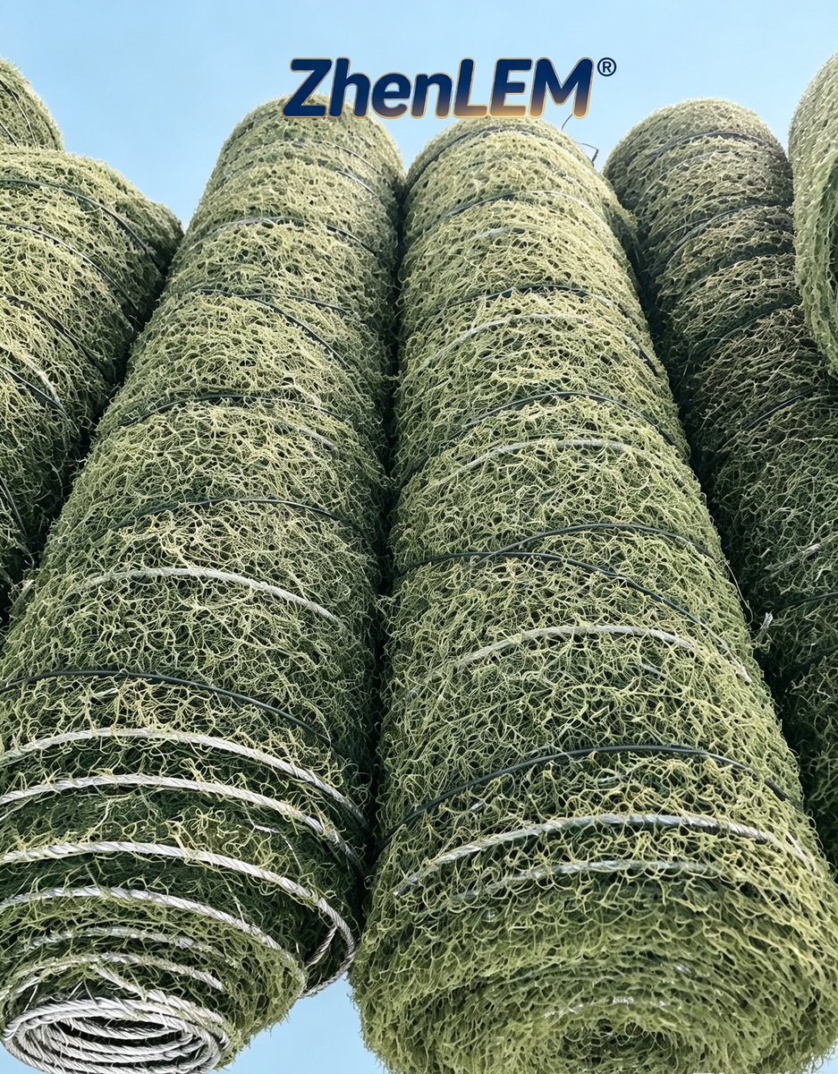 zhumaogabion's tweet photo. This is a ZhenLEM®-reinforced 3D geomat (similar to MacMat® type), a composite structure of 3D polymeric mat and hexagonal steel wire mesh, used for erosion control and slope stabilization.
#Macmat
#CivilEngineeringMaterials
#B2BWholesale
#ErosionControl
#GlobalTrade https://t.co/JYzJchMdYt