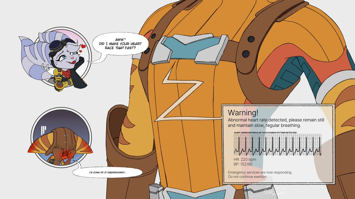 maximuseditor's tweet photo. Racing hearts🧡💜
#RatchetAndClank https://t.co/WlLW2kjjAG