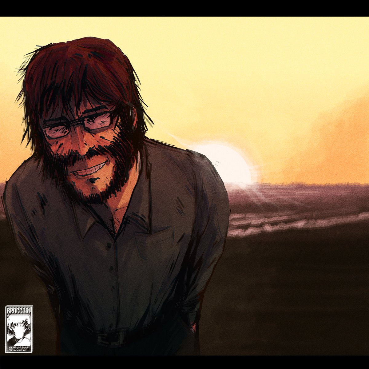 BROCCCCORI's tweet photo. mandalas in my coffee

damn man, i needed to relieve the stress after my last essay, wanted to do some beard artwork, he's my 2nd fav character from hlm
#hotlinemiami #hotlinemiamifanart #fanart https://t.co/heFwvVd2oB