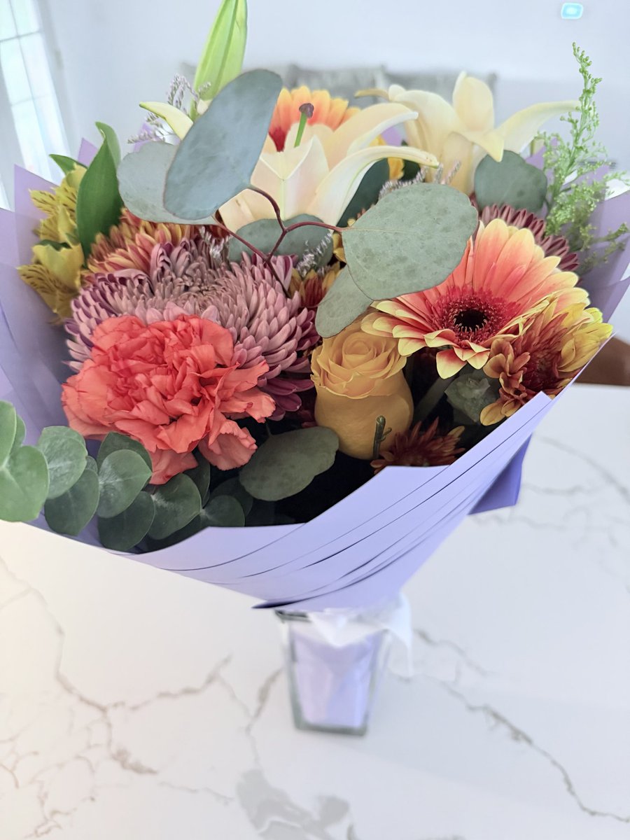 j_sali's tweet photo. I took the day off and began my birthday celebrations with my sister! Lunch at Din Tai Fung, Disney Fun, got home to flowers from the hubs 💜 I am so grateful and thankful for today! I usually dislike celebrating my bday, I am allowing myself to be celebrated #birthday #virgo https://t.co/8GIvaDtCTT