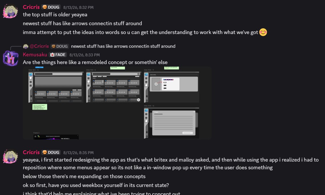 immalloy's tweet photo. the team has a ui group/committee which has been working long since months ago so the interface on the rew version (post 3.0) looks neat!!

this is just a comment from me, im not back in development yet https://t.co/TmjDH3yOLI