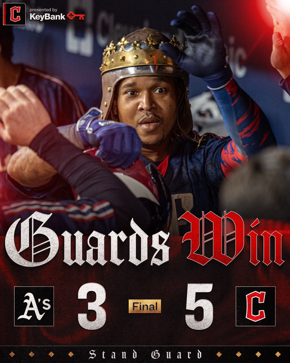 CleGuardians's tweet photo. Big win in front of a sold-out crowd. Can't beat it.

#GuardsBall | #GuardiWWWins https://t.co/yD8W8ZxEJa