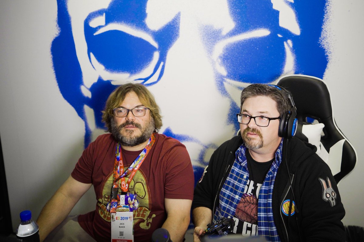 Ki11ersix's tweet photo. @JoshuaBarzon Me and Jack Black played some Borderlands 3 together one time https://t.co/n12CK766fF