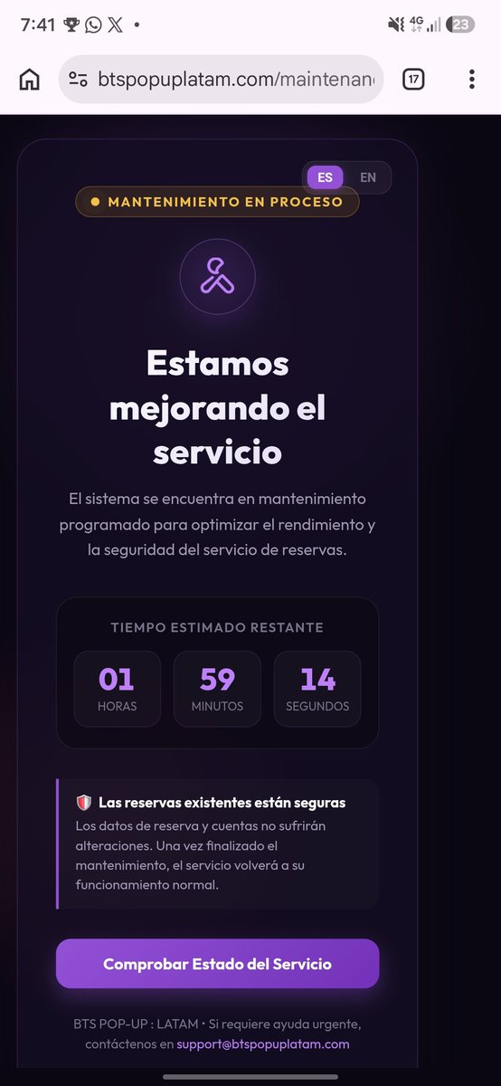 Berriesprite's tweet photo. @sofngtan Ahora me aparece esto 😭 https://t.co/dXGykm8cQw