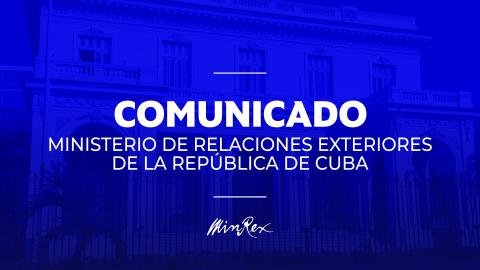 embacubanic's tweet photo. #Cuba rechaza nuevo acto de subordinación del gobierno costarricense a la política de los Estados Unidos contra Cuba. 
 https://t.co/G2f7x3LKv1

#CubaEstáFirme 
#CubaNoEsUnaAmenazaElBloqueoSí https://t.co/g56r94dwde