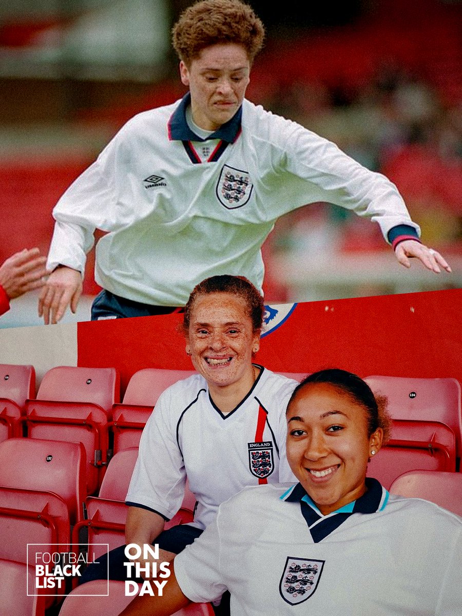 FootieBlackList's tweet photo. On this day in 1982, Kerry Davis MBE became the first Black woman to play for England. 🖤

She didn’t just make history on her debut. She spent the next 16 years adding to it, scoring 44 goals in 82 appearances for the @Lionesses.

An exceptional footballer who helped open doors for generations of Black women in the game. Kerry helped change who could see themselves in an England shirt. Her place in the game’s history is permanent.

A Football Black List legend whose contribution to English football deserves its flowers. 💐