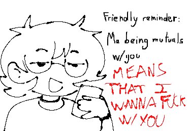 moxegamenghorny's tweet photo. warning to all my moots (art not mine) https://t.co/DDOnQOnc7T