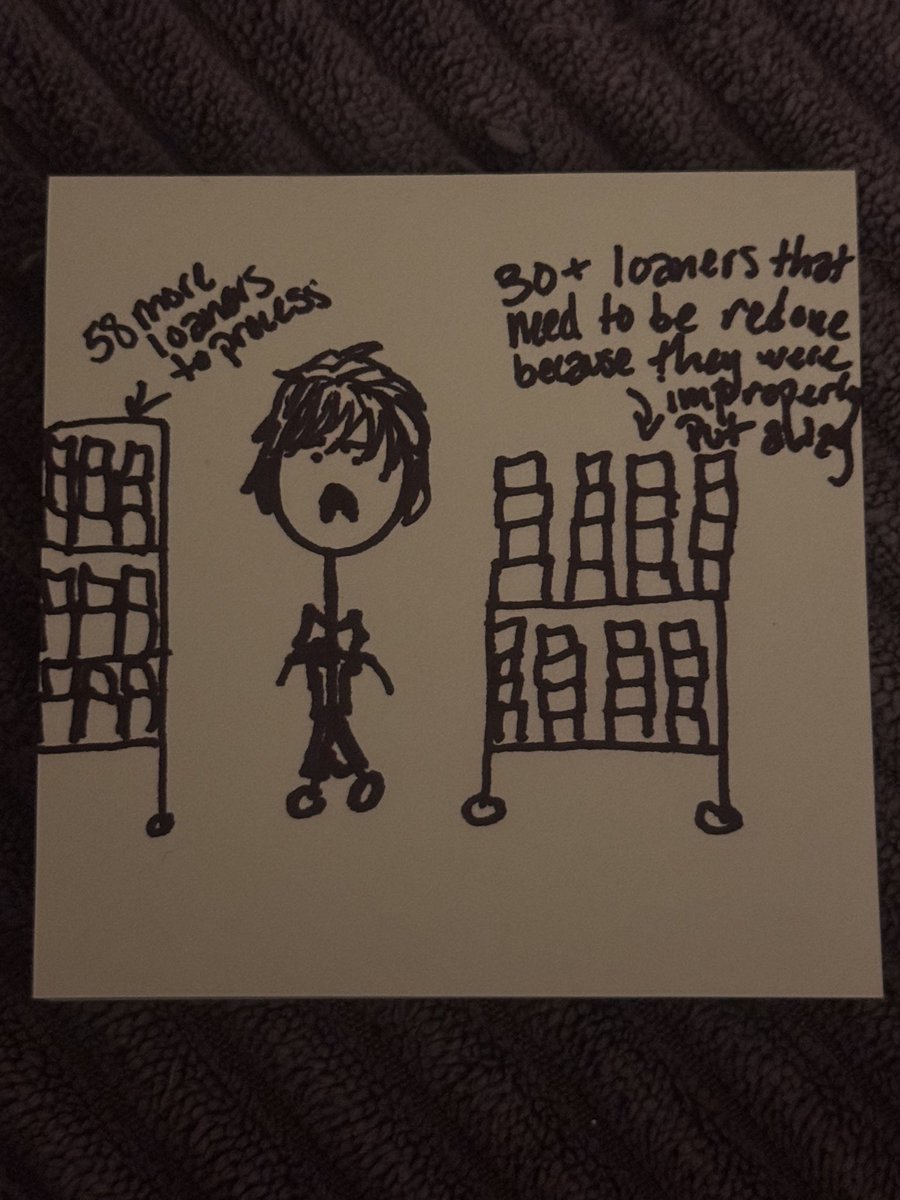 mammonopoly's tweet photo. had a bad last 2 days of work so i (poorly) drew mammon in my situation to make him suffer with me https://t.co/sUJB7h3LUV