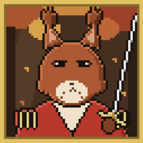 merrymenloot's tweet photo. Legend 5 of 16: Will Scarlet.

A red squirrel in a scarlet doublet, rapier drawn, in an autumn wood. Robin's kinsman in the old songs, famous for fine red clothes and a temper to match.

One legend hides in every 1,024 Outlaws. Will you get one?

#nft #robinhood https://t.co/Z5BU6mlpwU