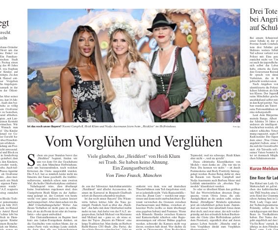 TimoFrasch's tweet photo. Weil so viele nachgefragt haben! Für alle Influencer:innen jetzt auch in der Printausgabe: Mein Bericht vom #HeidiFest @faznet https://t.co/plzWtvmBrX