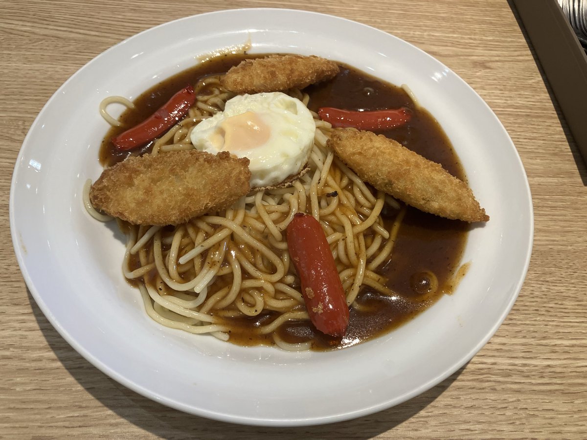 happyhunter0302's tweet photo. かとせーランチ。
あんかけスパゲッティ食べにきました♪ https://t.co/FO2J1owxkH