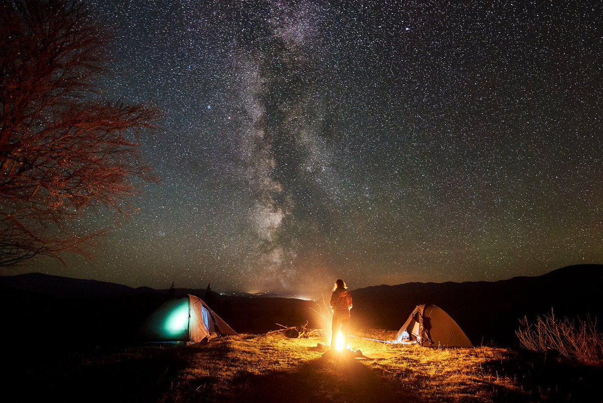 hertn333560's tweet photo. Just spent the most magical night under canvas—stars so bright they felt close enough to touch, the crackle of the fire, and nothing but fresh mountain air. Worth every minute of leaving the city lights behind!， https://t.co/hXtZ9Zt6MW