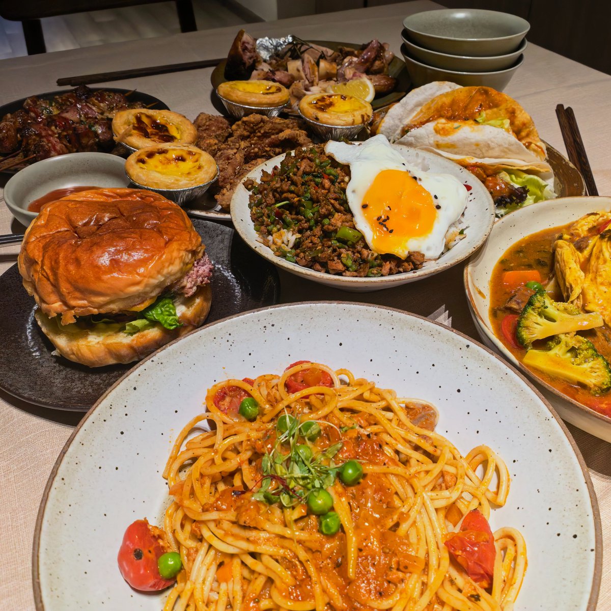 Bonefishe's tweet photo. 偶尔放纵一顿。#dinner https://t.co/I8bNoiwNs8