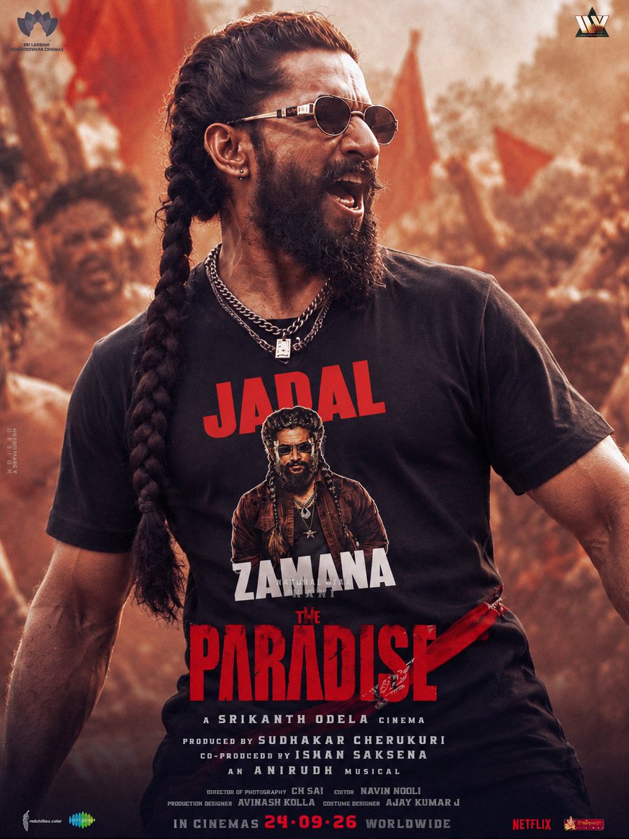 aravindak0's tweet photo. It's Tru Just 60 Rupee's 👍The Paradise T-shirt ❤️
Open link 🙌📈
https://t.co/w36rNL4KW7…
#TheParadies #Nani #TheParadiesBookings #SrikantbOdela https://t.co/UUJHF67Zbv
