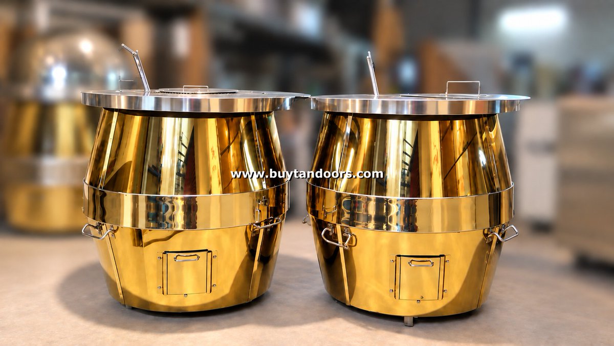 buytandoors's tweet photo. Where Premium Design Meets Traditional Tandoor Craftsmanship.  #Tandoor #Tandoors #TandoorOven #CommercialTandoor #RestaurantTandoor #IndianTandoor #GasTandoor #TandoorManufacturer #TandoorExporter #BuyTandoors https://t.co/SarBrYN669
