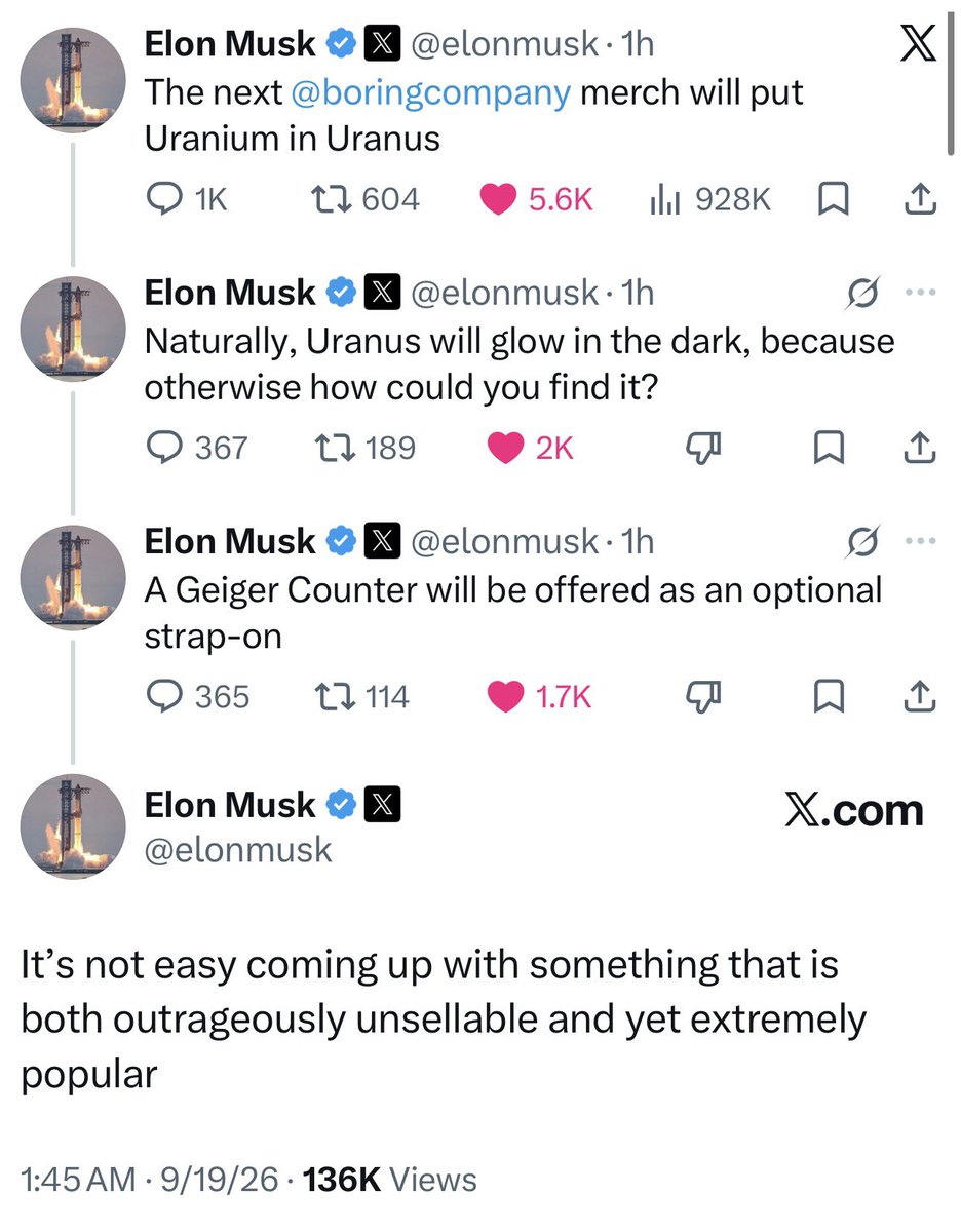 Chesschick01's tweet photo. Elon going deep. https://t.co/D2gArSKjTv