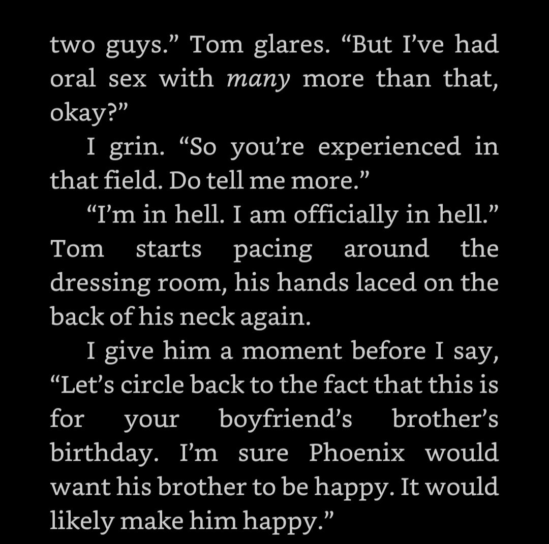 cosimolottie's tweet photo. why must siblings in kbr books always ask and update each other about their sex lives to thie degree??? they're fucking weirdos https://t.co/4vARcTYZAe https://t.co/xAnhJzti8D