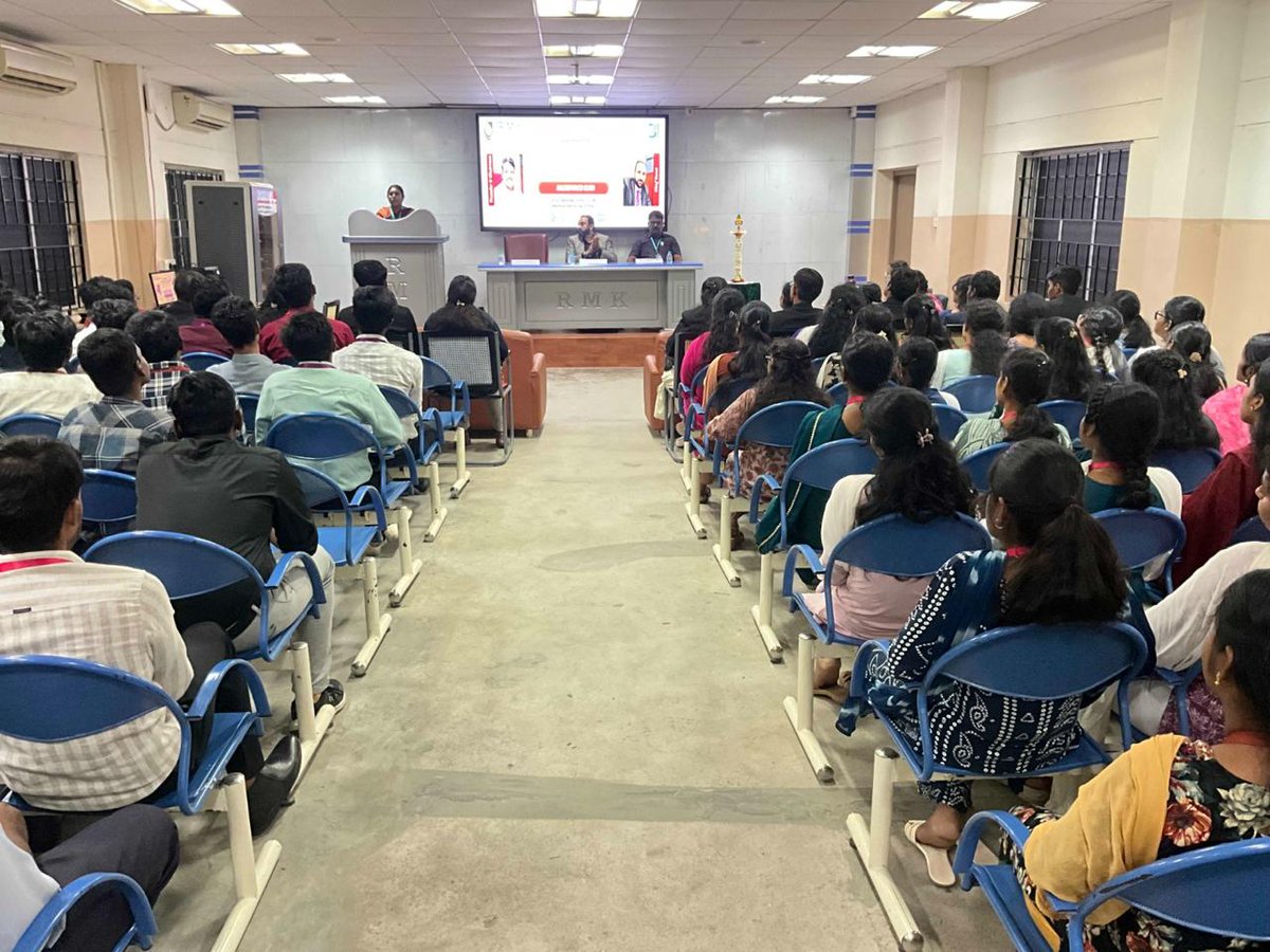 rmk_college's tweet photo. The Inauguration of the CSD Students’ Association and SalesForce Club, organized by the Department of Computer Science and Design held on 16th September 2026.
Chief Guest:
Mr. Laxmi Narasimhan Vardhan
Director – Public Sector &amp; Education, SalesForce https://t.co/8HNPqYKqGz