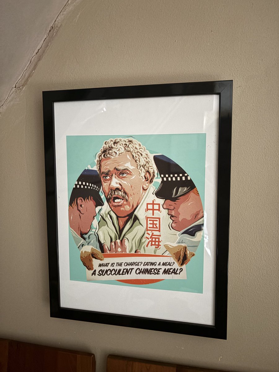darrenbrowne's tweet photo. @For_Film_Fans This Legend had to adorn the wall! RIP Mr Karlson Sir.. ta ta &amp; farewell! https://t.co/AcEFseQYvv