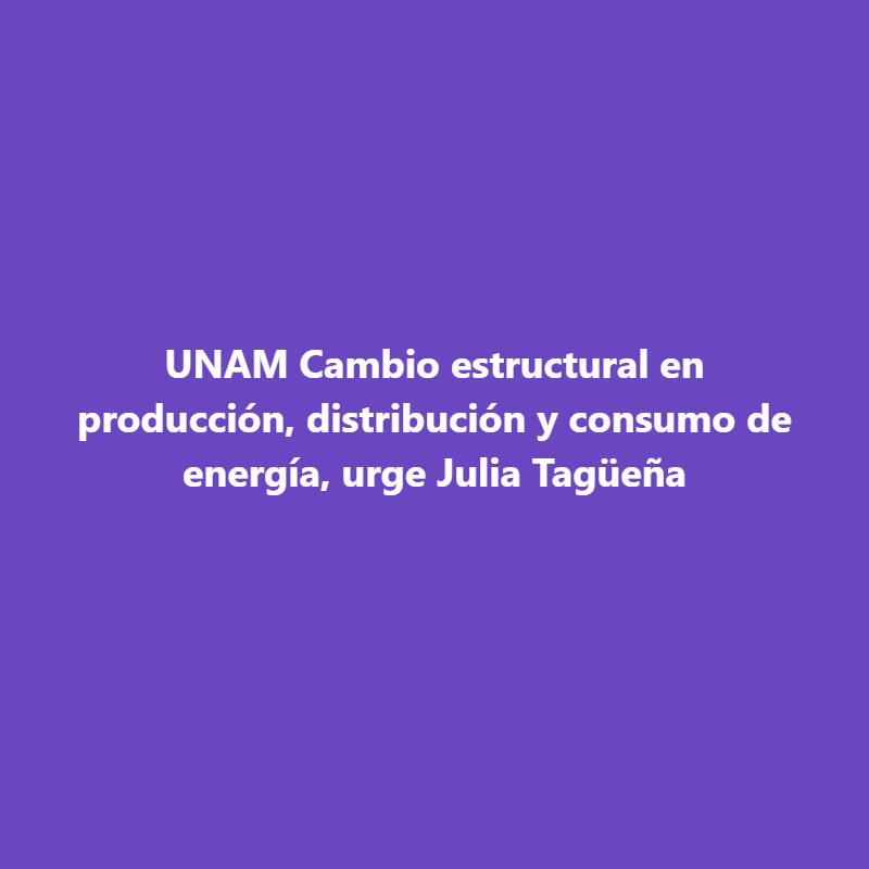ReporteBC58's tweet photo. UNAM Cambio estructural en producción, distribución y consumo de energía, urge Julia Tagüeña
https://t.co/H3sX5hw0mu https://t.co/iY4UhIvPfq