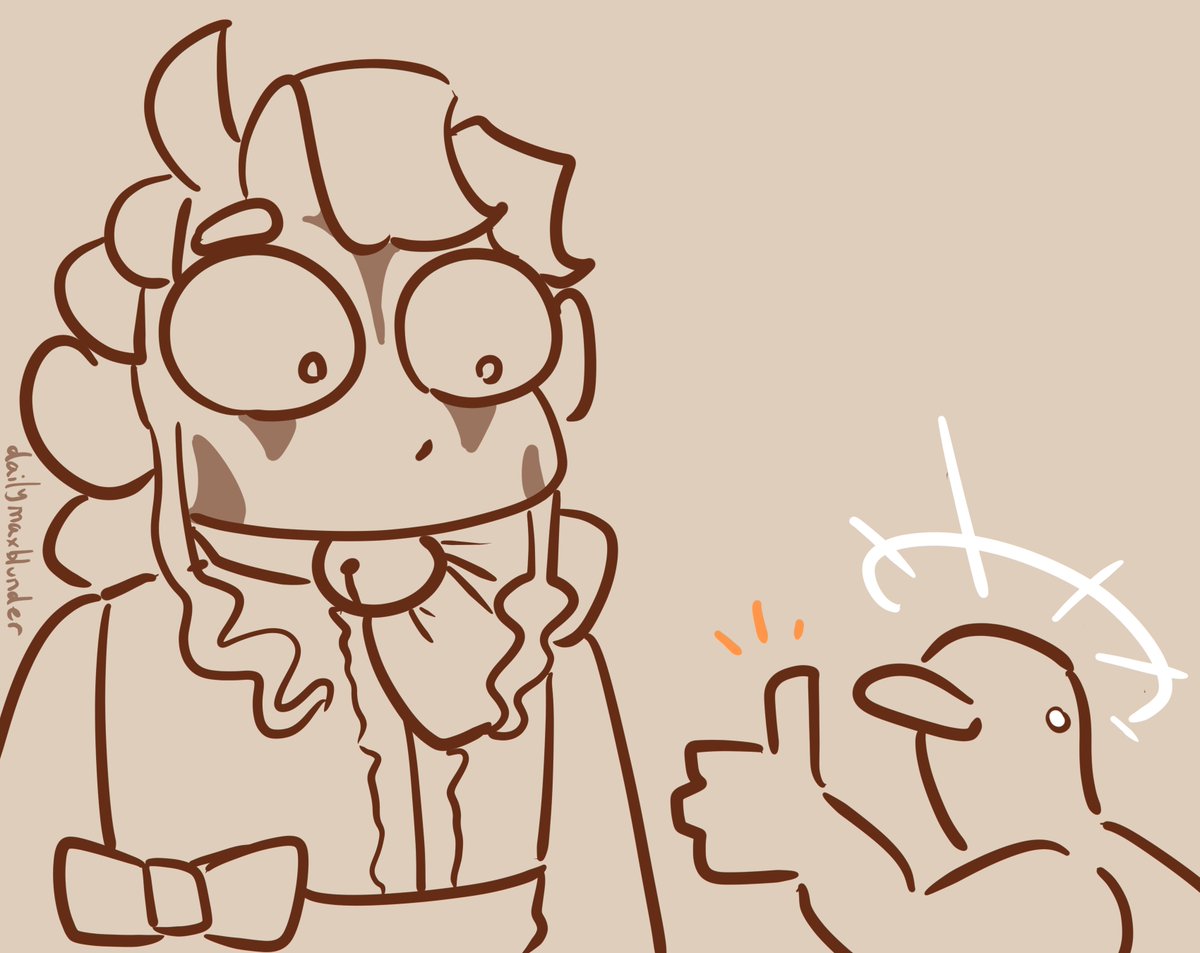 dailymaxblunder's tweet photo. Daily Max Blunder 224

Based on a friend's duck drawings https://t.co/ZSf8oM2laq