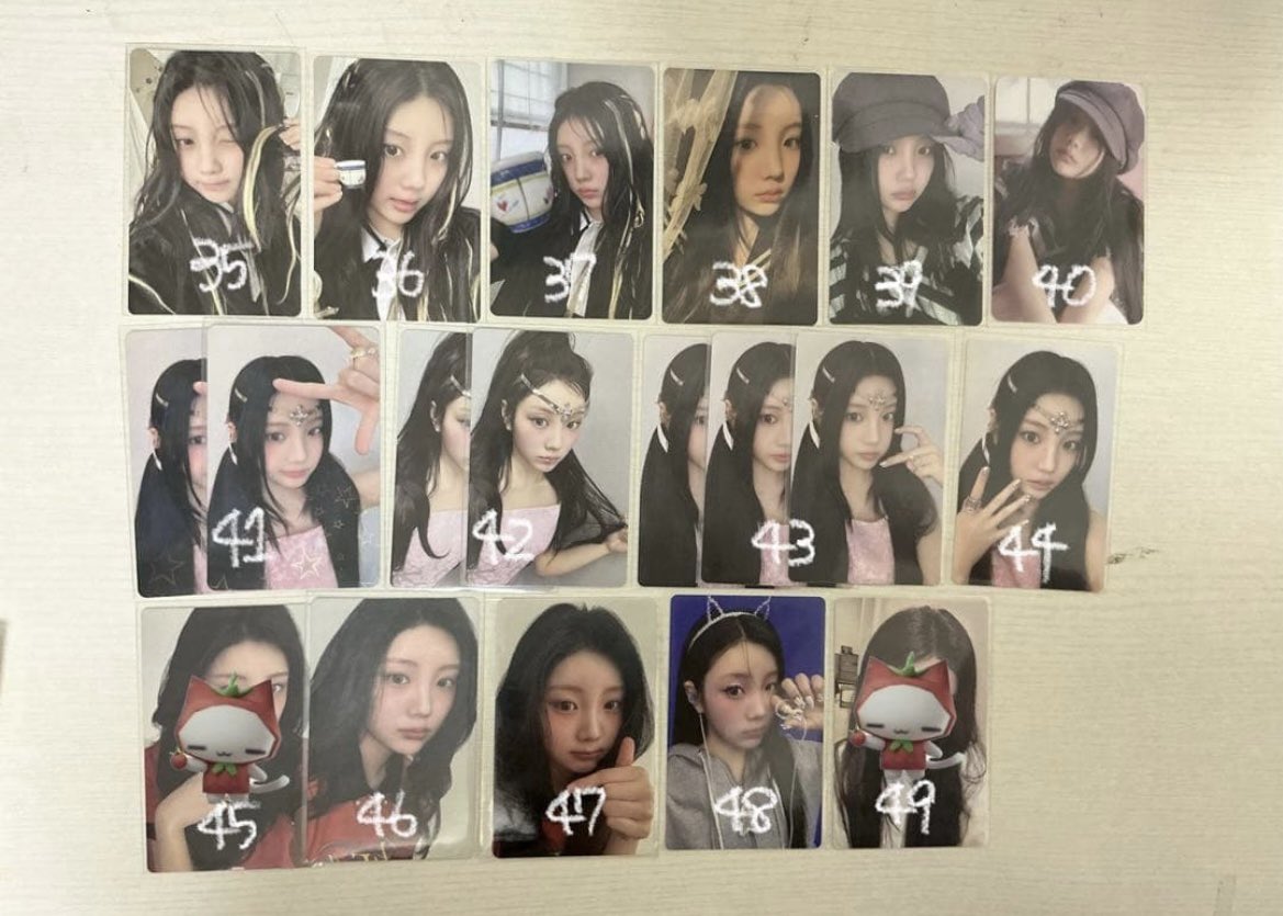 liqxyh's tweet photo. ✴︎ 買取希望 ✴︎

補足写真もございます
ご確認ください♩

未所持、かつ同種のユナちゃんはレートをみて交換も検討いたします

郵送またはメルカリでのお取引

illit トレカ交換　買取　ウォンヒ　ユナ　ミンジュ　モカ　イロハ

23 , 24 , 27 アンコン参戦しますのでそこでの交換も可能です https://t.co/yLmdjUIwVE